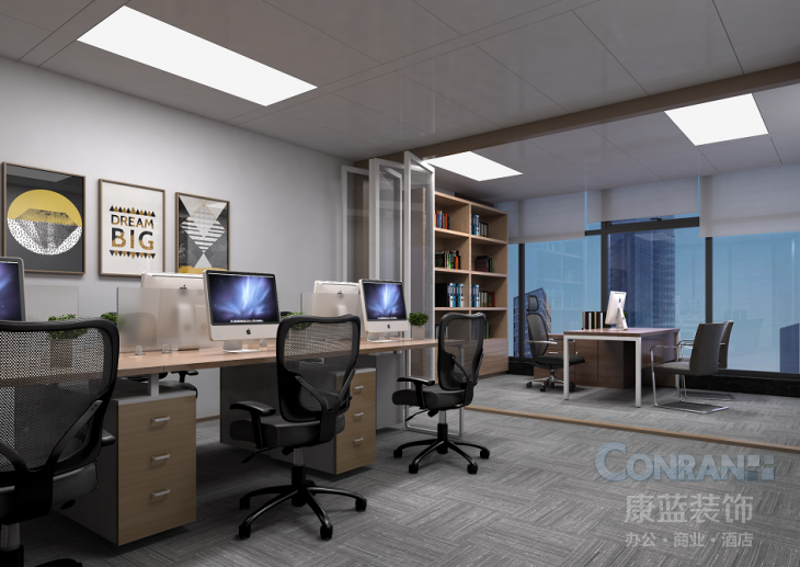 赫美集团办公空间升级改造装修工程