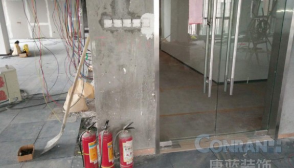 走进建活贸易装修现场 细节决定品质_金年会平台装饰