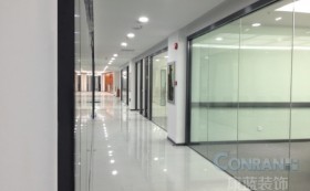 TCL通讯科技大厦写字楼装修工程已进入收尾阶段